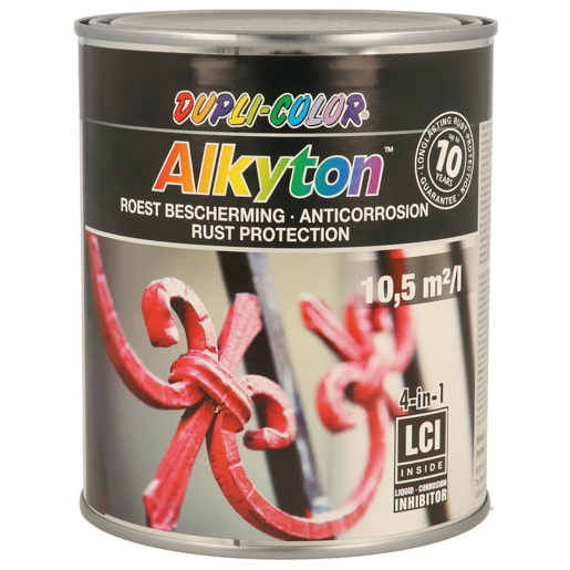 Dupli Color Alkyton Streichlack 750 ml 270024 Hammerschlag silber